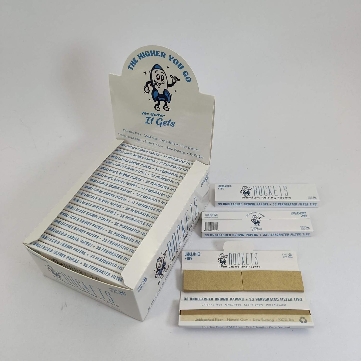 Rockets Premium Rolling Paper Case