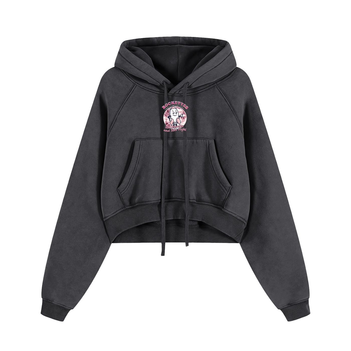Rockettes Snow Washed Cropped Hoodie