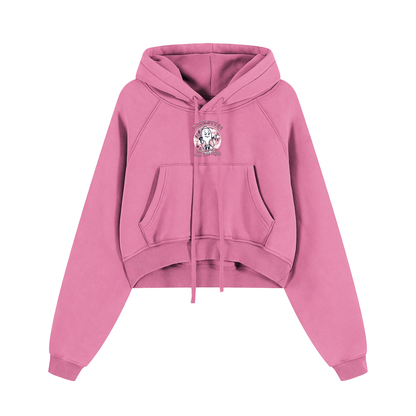 Rockettes Snow Washed Cropped Hoodie