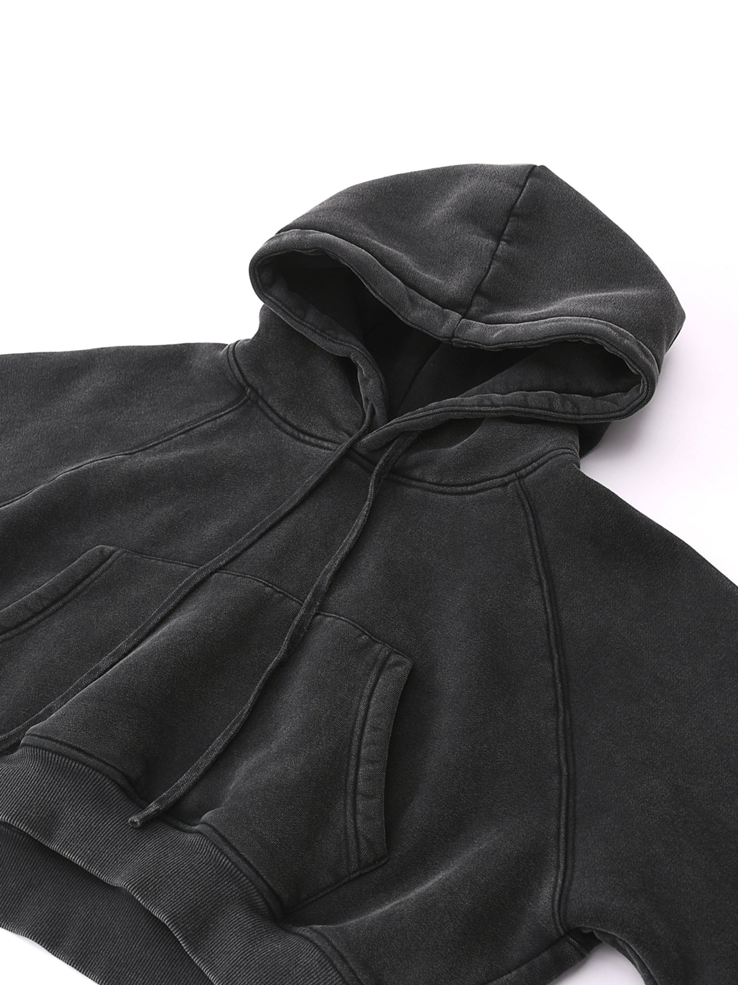 Rockettes Snow Washed Cropped Hoodie